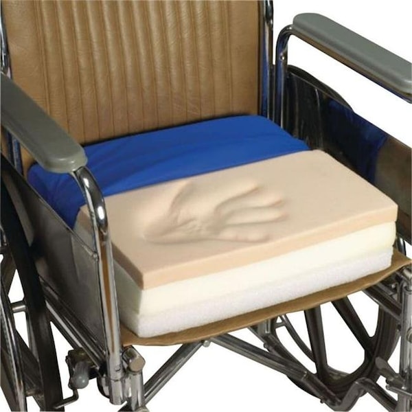 Skil-Care Skil-Care 754755 18 in. Tri-Foam Gel-Infused Visco Cushion with LSII Cover 754755 - main